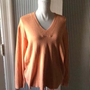 Peach soft sweater